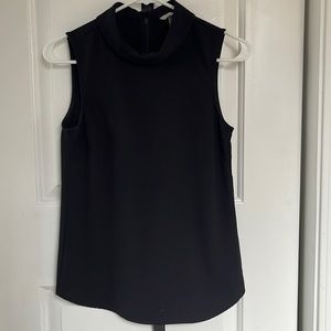 H&M US size 0 black sleeveless blouse